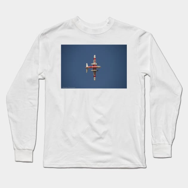 Cal Fire Plane Long Sleeve T-Shirt by redneckpoet